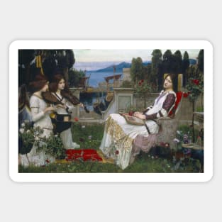 Saint Cecilia by John William Waterhouse Magnet